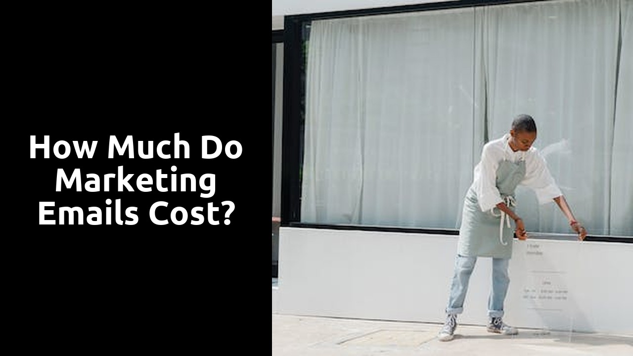 How much do marketing emails cost?