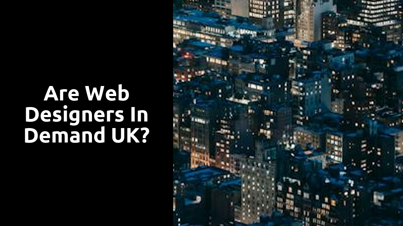 Are web designers in demand UK?