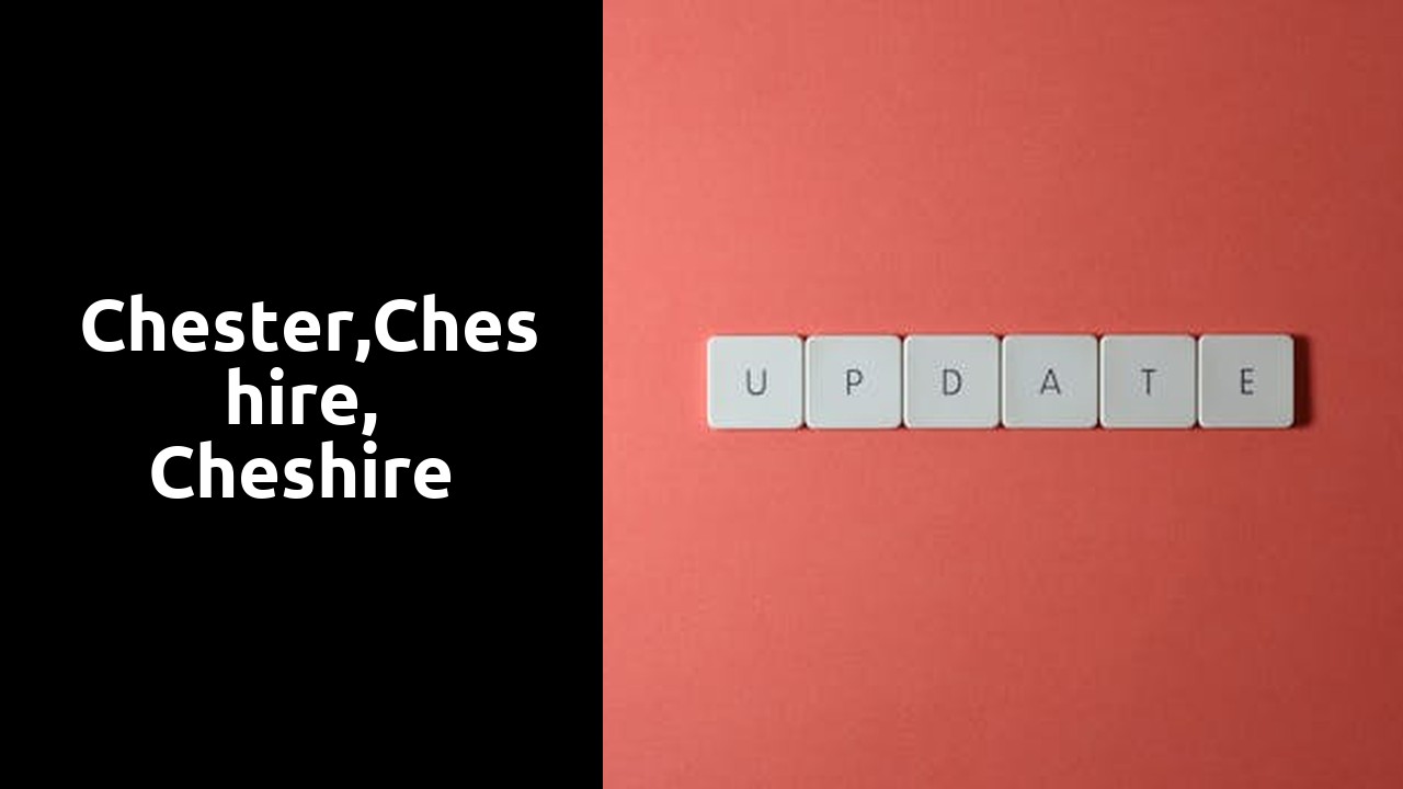 Things to do and places to visit in Chester,Cheshire, Cheshire