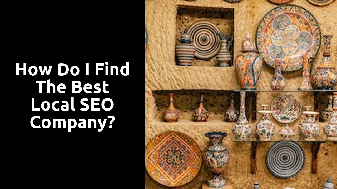 How do I find the best local SEO company?